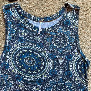 Free People Midi Boho Tank Dress XS